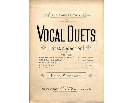 5630 | Vocal Duets (First Selection) - The Cary Edition No. 606 - First Selection