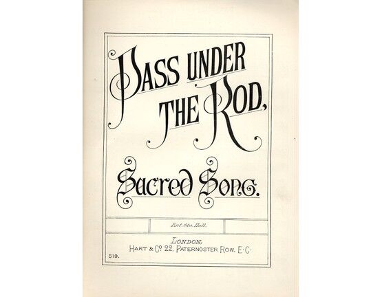 5632 | Pass under the Rod - Sacred song