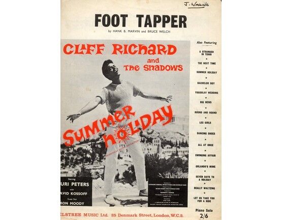 5829 | Foot Tapper - Song featuring Cliff Richard and the Shadows in "Summer Holiday"