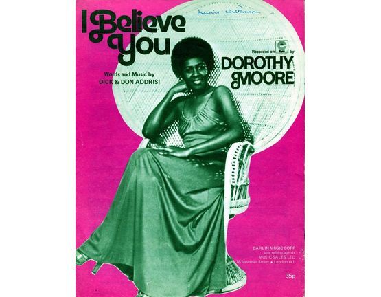 5831 | I believe you - Featuring Dorothy Moore