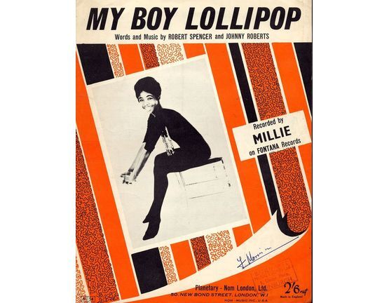 5840 | My Boy Lollipop - Millie