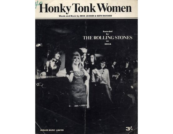 5846 | Honky Tonk Woman - Song recorded by The Rolling Stones