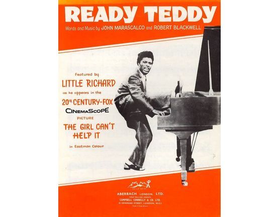 5872 | Ready Teddy - Featured by Little Richard as he appears in the 20th Century Fox picture "The Girl can't help it"