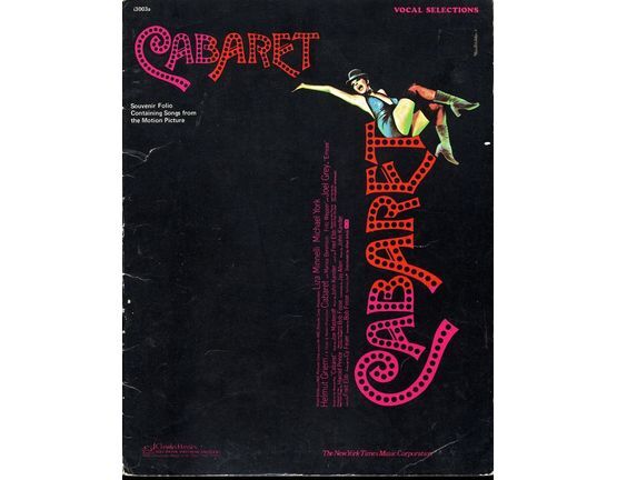 5978 | Cabaret - Vocal Selection souvenir folio containing Songs from the Motion Picture