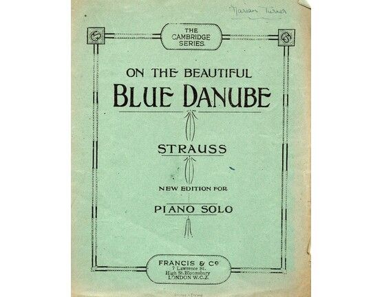6072 | On the Beautiful Blue Danube - The Cambridge Series