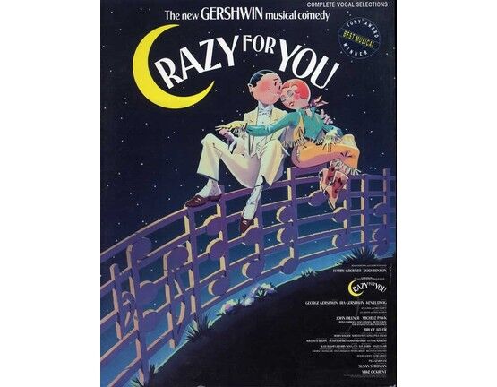 6142 | Crazy for You - Music from the New Gershwin Musical Comedy - For Voice & Piano with chords