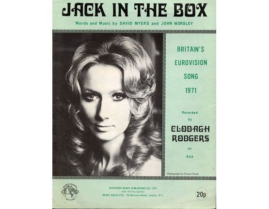 6160 | Jack in the Box - Clodagh Rodgers -  Eurovision Song Contest Winner 1971