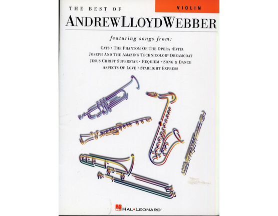 6198 | The Best of Andrew Lloyd Webber for Violin