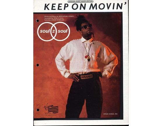 6229 | Keep on Movin' - Featuring Soul II Soul - Original Sheet Music Edition
