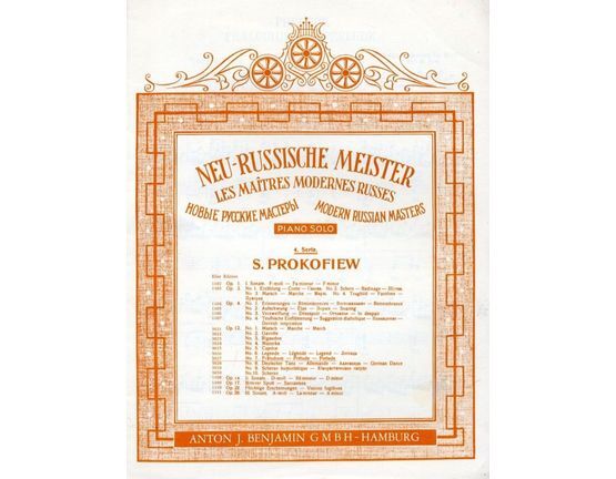 6297 | Prelude - Op. 12, No. 7 - Piano ou Harpe - Modern Russian Masters Series No. 3027