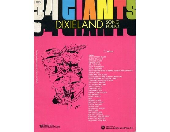 6329 | 34 Giants Dixieland Song Folio