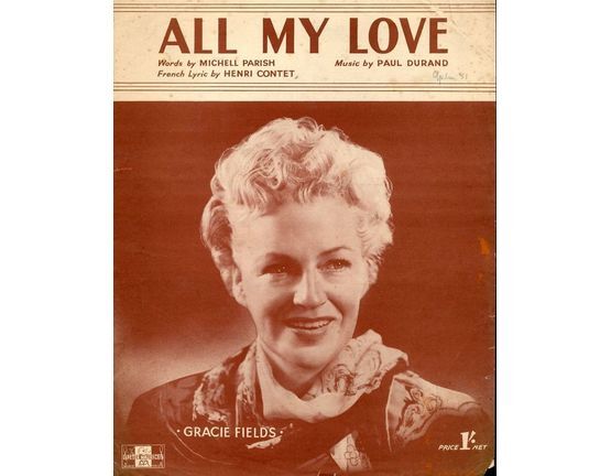 6516 | All my Love - Song - Featuring Gracie Fields