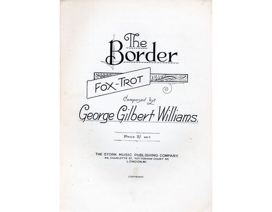 6549 | The Border - Fox Trot for Piano