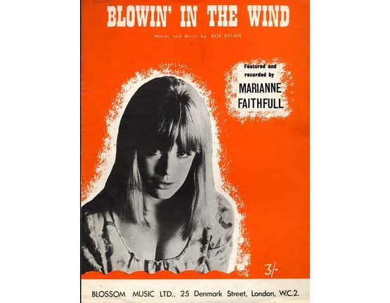6580 | Blowin In the Wind - Featuring Marianne Faithfull