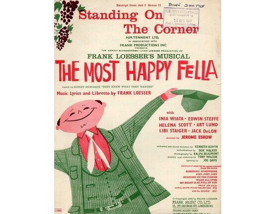 6583 | Standing on the Corner - From "The Most Happy Fella"