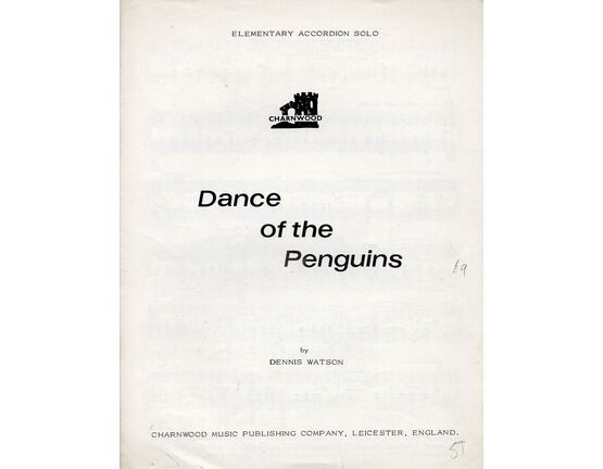 6620 | Dance of the Penguins - Elementary Accordion Solo