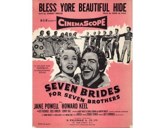 6630 | Bless Yore Beautiful Hide - Song from Seven Brides for Seven Brothers
