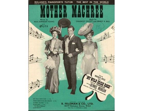 6630 | Mother Machree - Song  - Featuring Dennis Morgan in 'My Wild Irish Rose'