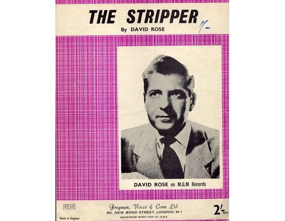 6653 | The Stripper - Piano Solo as performed by David Rose