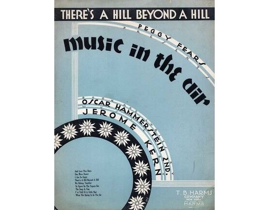 6743 | There's a Hill Beyond a Hill - Peggy Fears presents "Music in the Air"