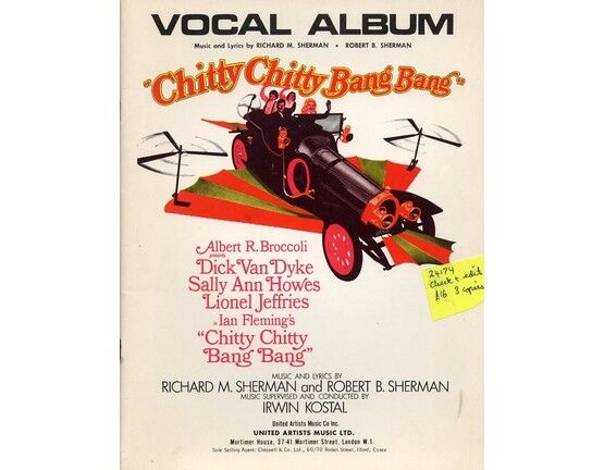 6746 | Chitty Chitty Bang Bang - Vocal Album