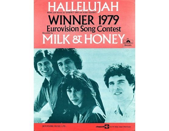 6795 | Hallelujah -  Milk and Honey - Eurovision Winner 1979