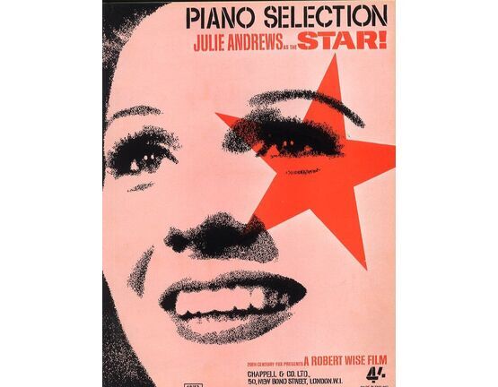 6798 | Piano Selection - Featuring Julie Andrews - From the Twentieth Century Film "Star"