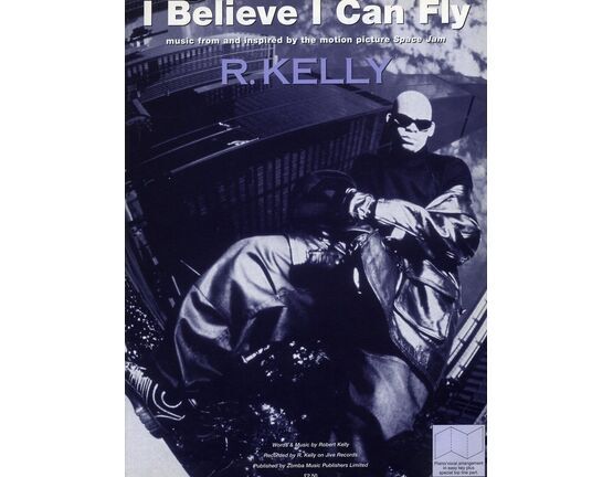 6832 | I Believe I Can Fly - Song Featuring R. Kelly - From The Film "Space Jam" - For Piano and Voice