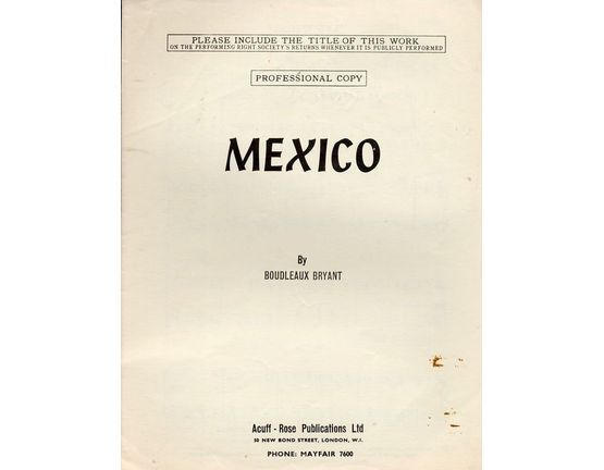 6835 | Mexico - Professional Copy