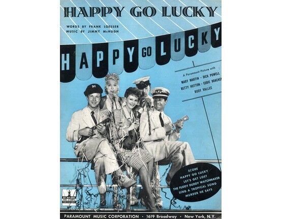 6902 | Happy go Lucky - Featuring Mary Martin, Dick Powell, Betty Hutton, Eddie Bracken and Rudy Vallee in Happy Go Lucky