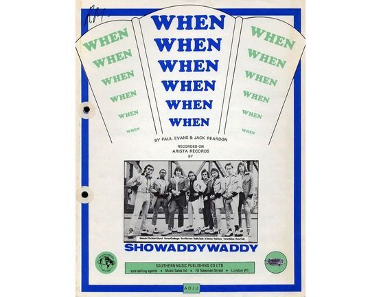 7299 | When - Song - Featuring Showaddywaddy