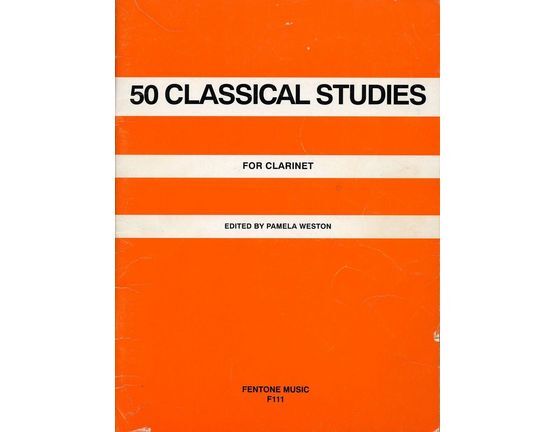 7304 | 50 Classical Studies for Clarinet