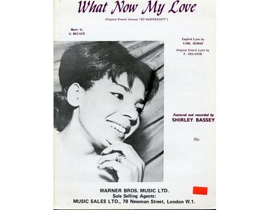 7347 | What now my Love - Shirley Bassey