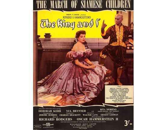7538 | The March of Siamese Children - For Piano Solo - From "The King and I"
