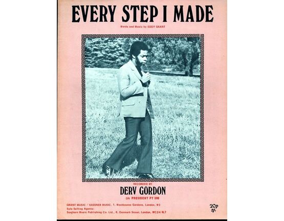 7632 | Every Step I Made - Recorded by Derv Gordon on President Records PT 300