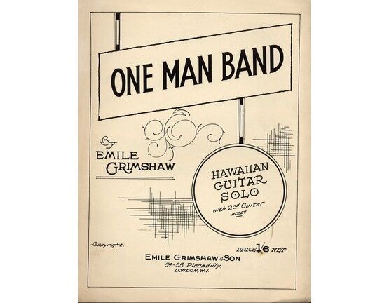 7679 | The One Man Band - Hawaiian Guitar Solo with 2nd Guitar Accpt.