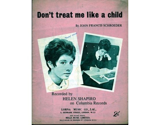 7764 | Don't Treat me Like a Child  - featuring Helen Shapiro