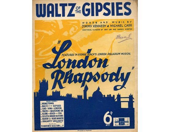 7770 | Waltz of the Gipsies, featured in George Blacks London Palladium Musical, "London Rhapsody"
