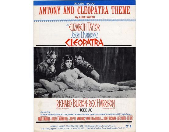 7775 | Antony and Cleopatra Theme - For Piano Solo