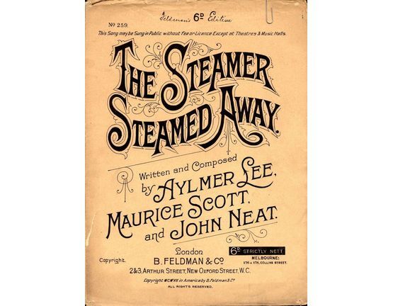 7792 | The steamer steamed away - Song