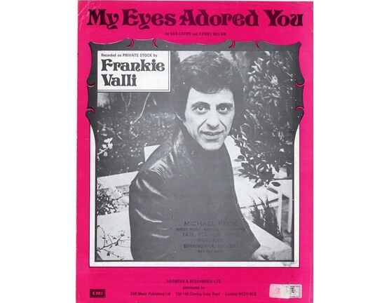 78 | My Eyes Adored You - As performed by Frankie Valli