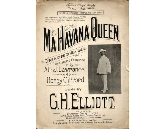 7805 | Ma Havana Queen (Dere May Be Other Gals) - As sung by G. H. Elliott