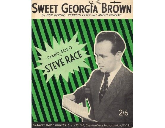 7805 | Sweet Georgia Brown - Piano Solo by Steve Race