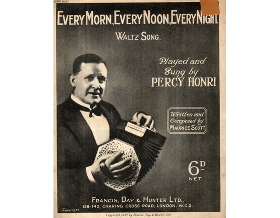 7807 | Every Morn, Every Noon, Every Night - Waltz song as sung and played by Percy Horni