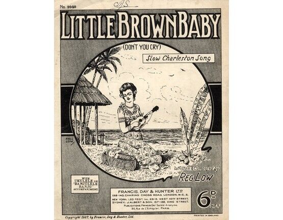 7807 | Little Brown Baby (Don't You Cry) - Slow Charleston Song