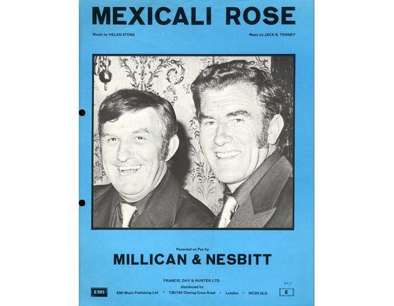 7807 | Mexicali Rose - Song featuring The Karl Denver Trio