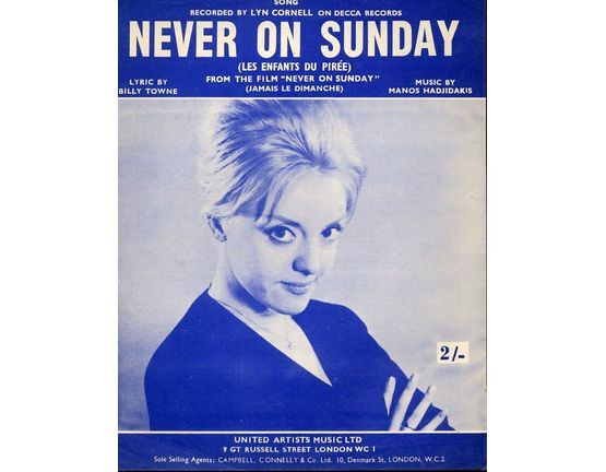 7808 | Never on Sunday - Lyn Cornell