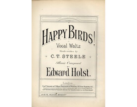 7843 | Happy Birds! - Vocal Waltz - Song