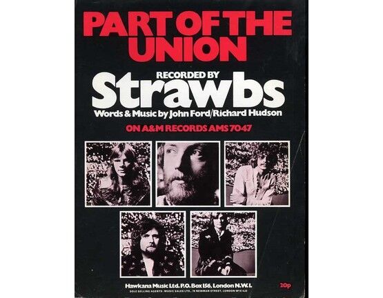 7849 | Part of the Union - Performed by Strawbs