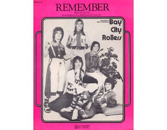 7849 | Remember (Sha la la la la) - Song - Featuring the Bay City Rollers